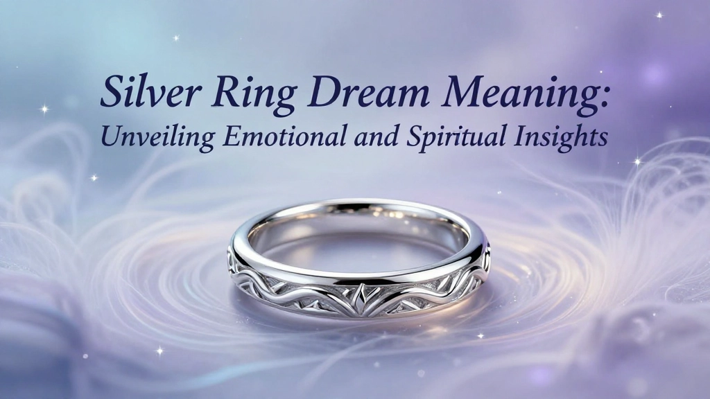 Silver Ring Dream Meaning