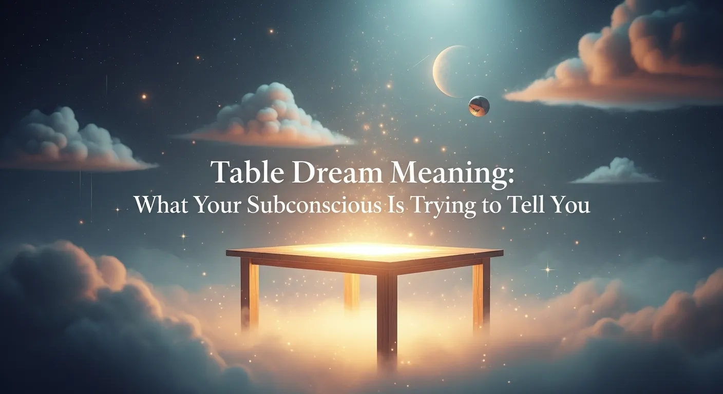 Table Dream Meaning