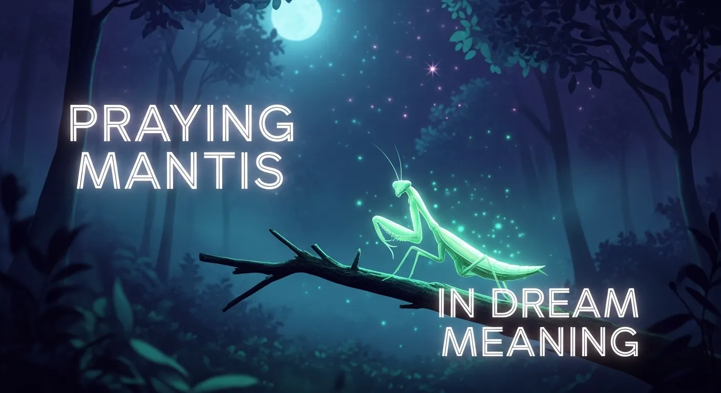 Praying Mantis in Dream Meaning