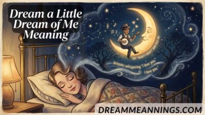 Dream a Little Dream of Me Meaning