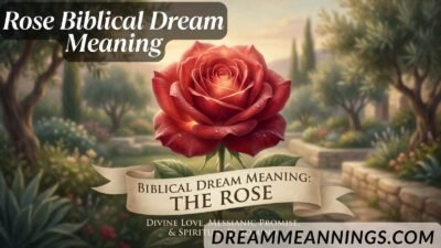 Rose Biblical Dream Meaning