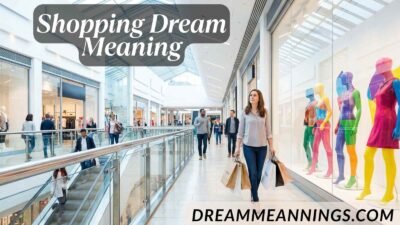 Shopping Dream Meaning