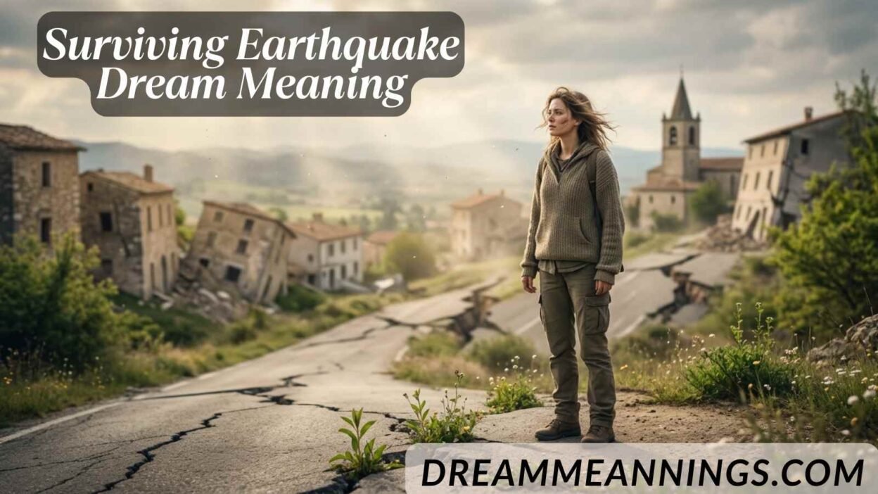 Surviving Earthquake Dream Meaning