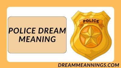 Police Dream Meaning