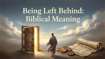 Being Left Behind Biblical Meaning