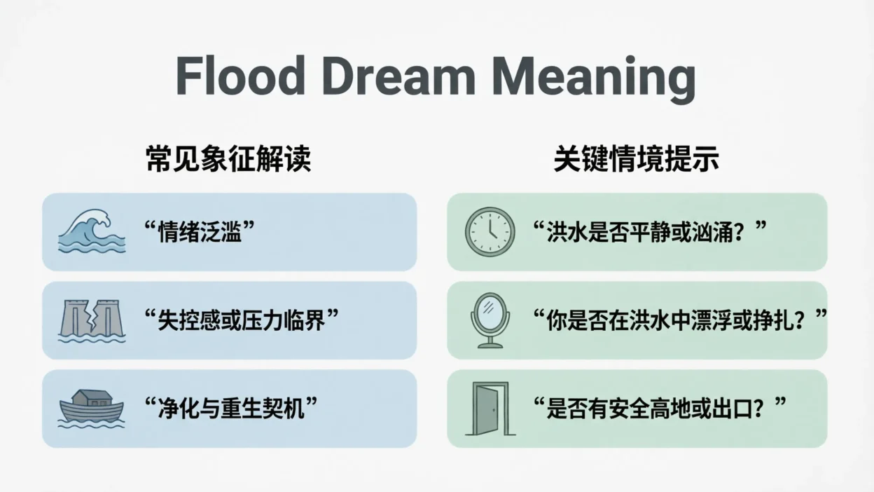 Flood Dream Meaning