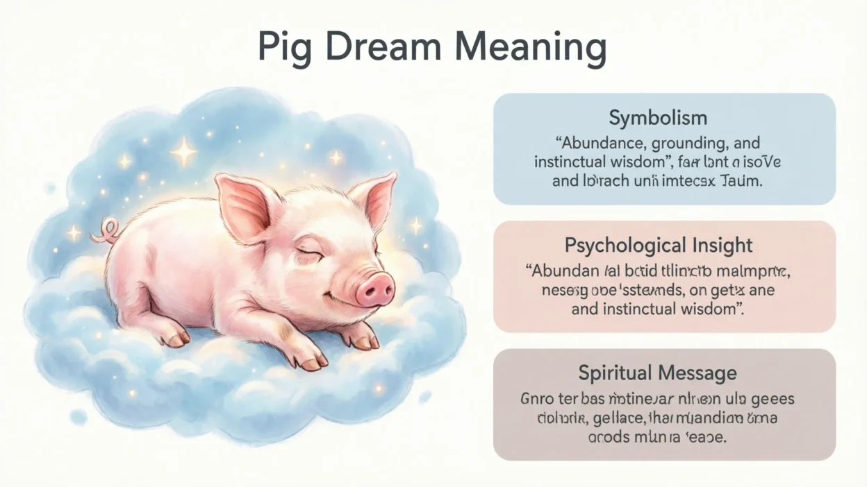Pig Dream Meaning