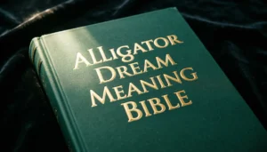 Alligator Dream Meaning Bible