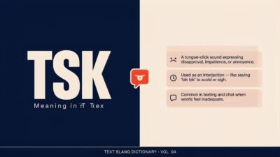 TSK Meaning in Text
