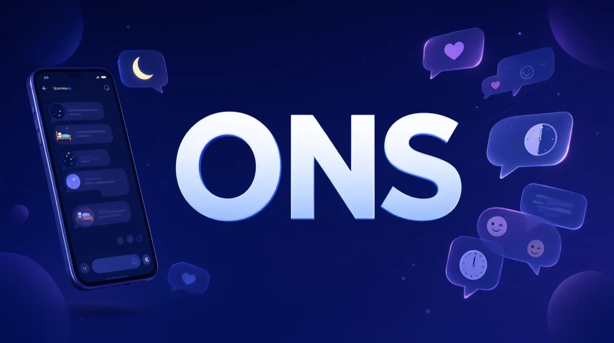 ONS Meaning in Text
