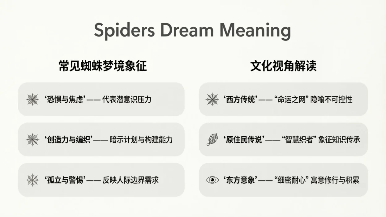 Spiders Dream Meaning